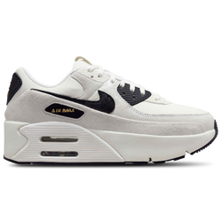 Women's - Nike Air Max 90 LV8 - Team Red/White/Black
