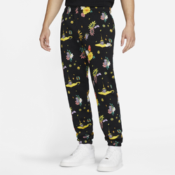 Men's - Nike All Over Print Basketball Club Pants - Black/Multi