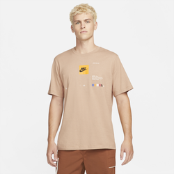 Men's - Nike AR T-Shirt - Brown/Yellow