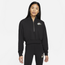 Nike Essential Half-Zip Crop Crew - Women's Black/White