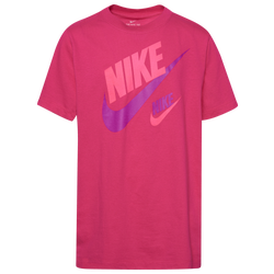 Girls' Grade School - Nike 2 Futura T-Shirt - Pink/Purple