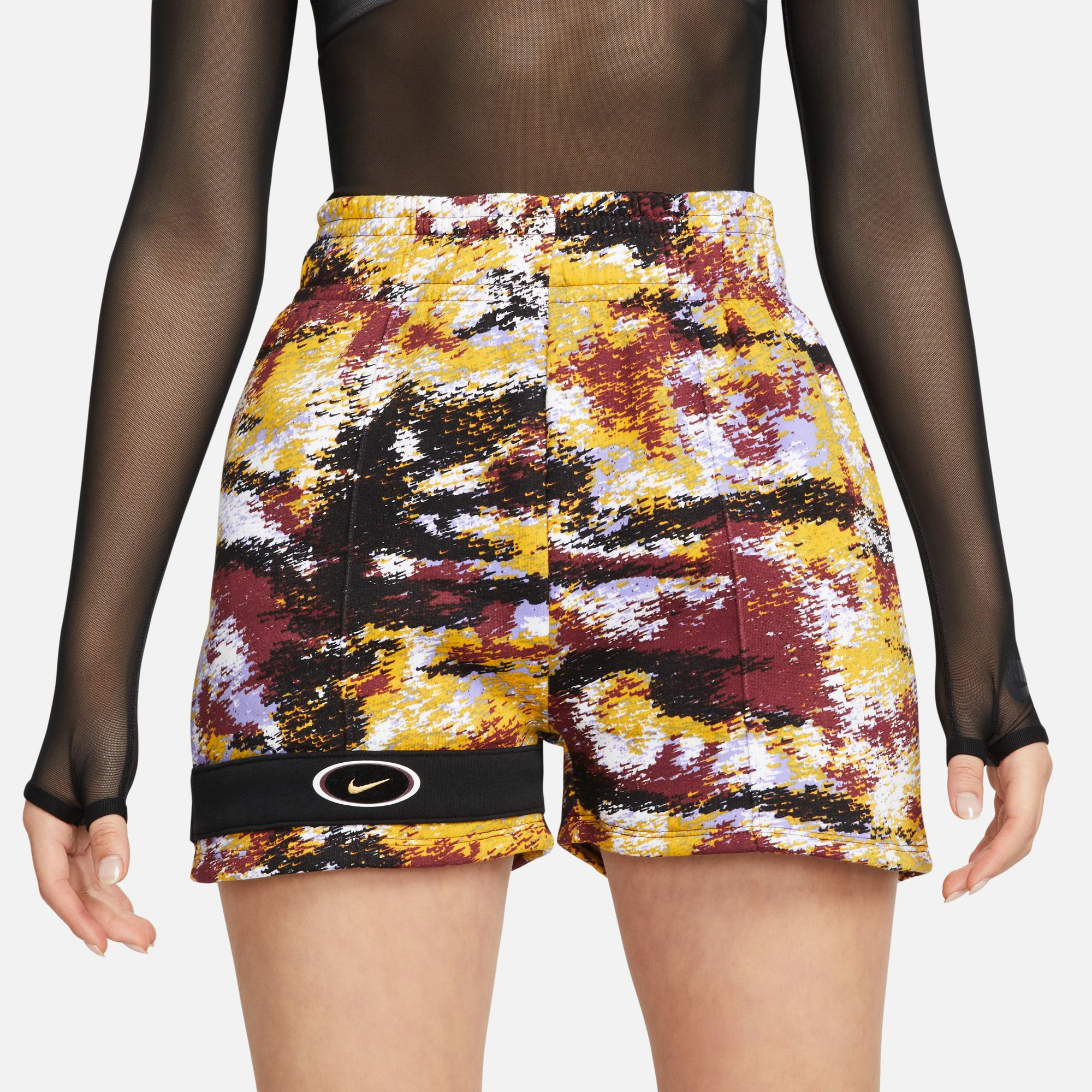 Nike Revival AOP Trend Fleece Shorts Women's
