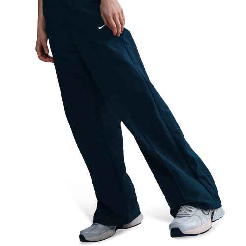 WOMENS - Nike Trend Woven Mid Rise Pants - Armory Navy/White