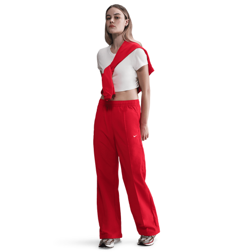 WOMENS - Nike Trend Woven Mid Rise Pants - University Red