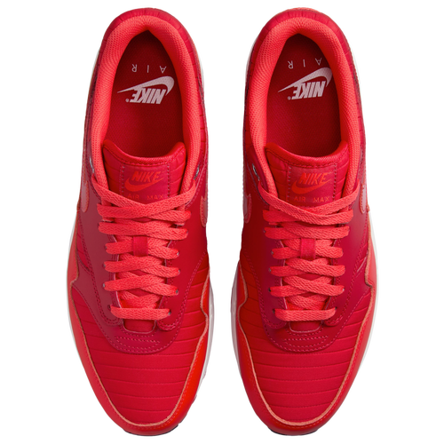 Red nike air max 1 sales