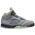 Jordan Retro 5 - Boys' Preschool Grey/Green/Silver