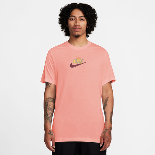 

Nike Mens Nike NSW Spring Break Sun T-Shirt - Mens Bleached Coral/Bleached Coral Size M