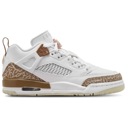 Girls' Grade School - Jordan Spizike Low - White/Pink/Brown