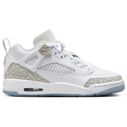 Boys' Grade School - Jordan Spizike Low - White/Grey