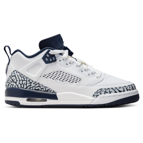 

Jordan Boys Jordan Spizike Low - Boys' Grade School Basketball Shoes Pure Platinum/Obsidian/White Size 6.5