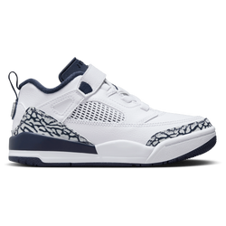 Boys' Preschool - Jordan Spizike Low - Platinum/White/Obsidian