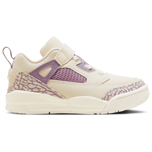 GIRLS - Jordan Spizike Low - Brown/Red Purple