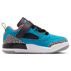 Boys' Preschool - Jordan Spizike Low - Vivid Green/Light Crimson/Neo Turquoise