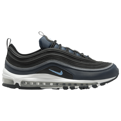 

Nike Mens Nike Air Max 97 - Mens Running Shoes Black/University Blue/Dark Obsidian Size 14.0