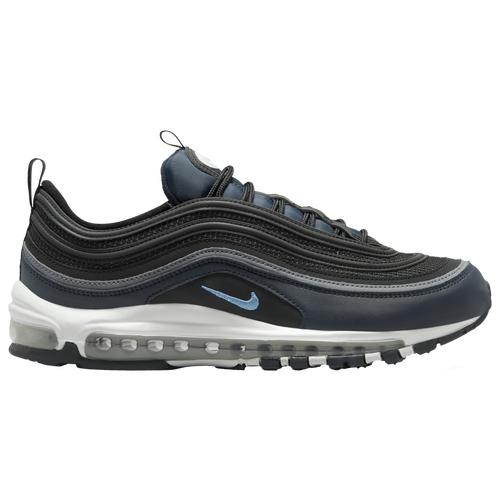 

Nike Mens Nike Air Max 97 - Mens Running Shoes Black/University Blue/Dark Obsidian Size 10.0