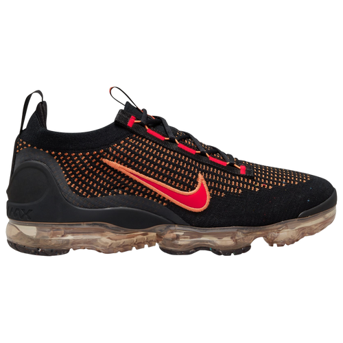 

Nike Mens Nike Air VaporMax 2021 Flyknit - Mens Running Shoes Black/Orange/Bright Crimson Size 9.0