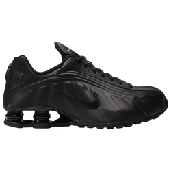 Boys' Grade School - Nike Shox R4 - Black/Black/Black