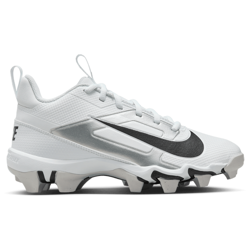 

Nike Boys Nike Alpha Menace 4 Shark - Boys' Grade School Football Shoes Black/Grey/White Size 1.5