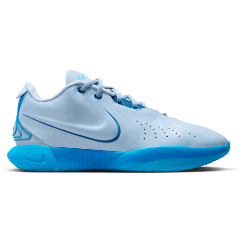 

Nike Mens Nike LeBron XXI Textile - Mens Basketball Shoes Court Blue/Light Armory Blue/Blue Hero Size 11.0