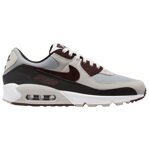 

Nike Mens Nike Air Max 90 - Mens Running Shoes Wolf Grey/Burgundy Crush/Phantom Size 10.5