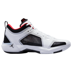 Men's - Jordan XXXVII Low - White/Black/Siren Red