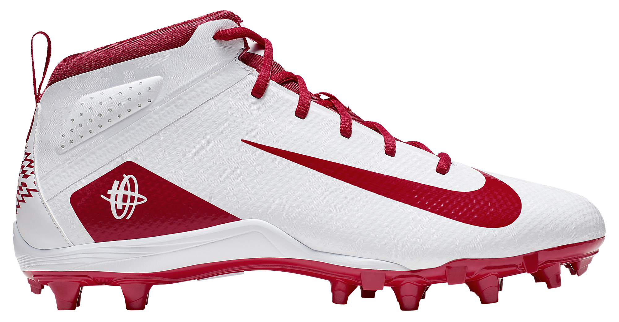 red white and blue lacrosse cleats