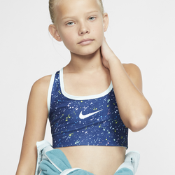 Girls' Grade School - Nike Pro Classic Bra - Blue Void/Teal Tint/Teal Tint