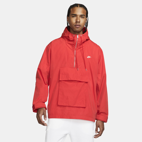 

Nike Mens Nike Circa Anorak - Mens Maroon/Tan Size XL