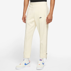 Men's - Nike Circa Pants - Beige/Maroon