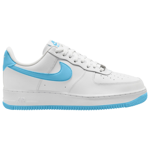 

Nike Mens Nike Air Force 1 '07 - Mens Basketball Shoes Blue/White/White Size 08.0