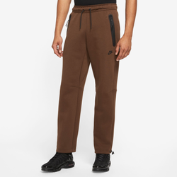 Men's - Nike Tech Fleece Pants - Brown/Black