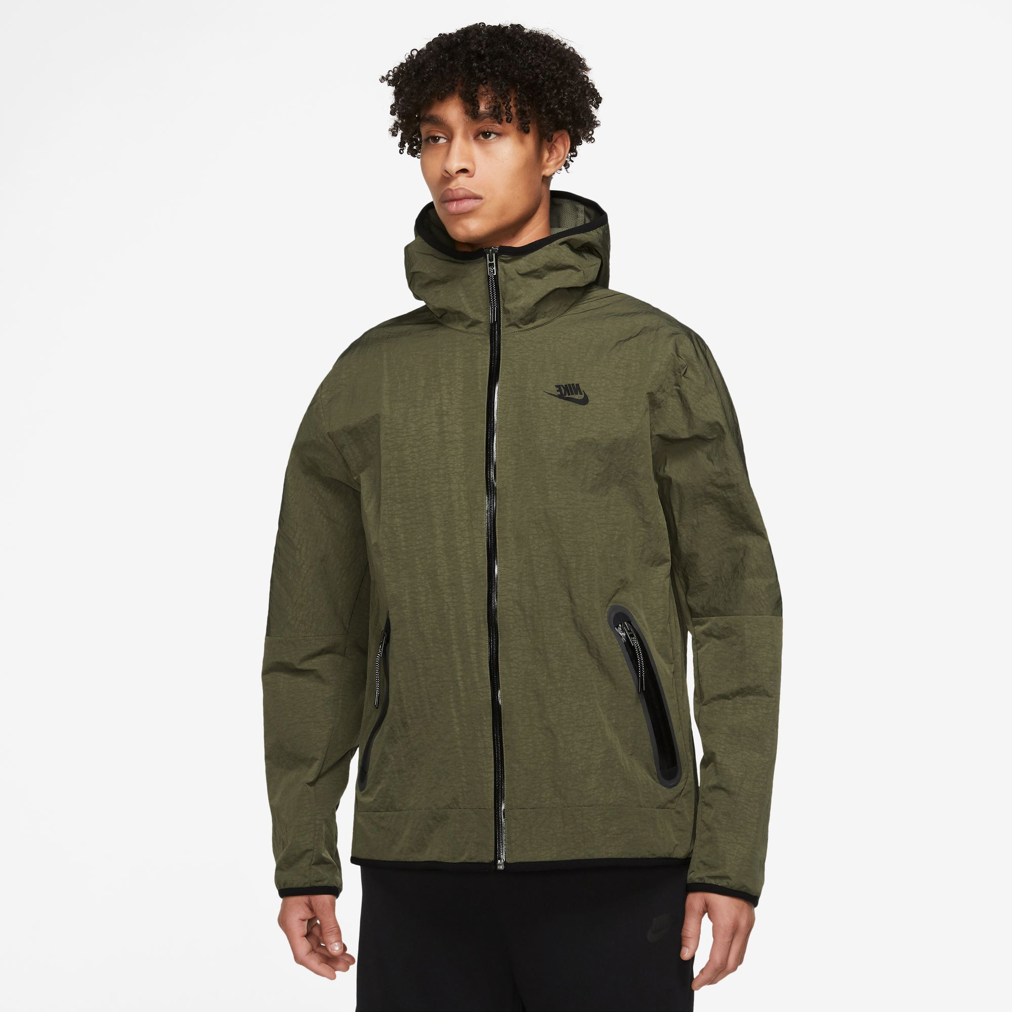 canal Claraboya cuenco Nike Tech Woven Jacket | Champs Sports