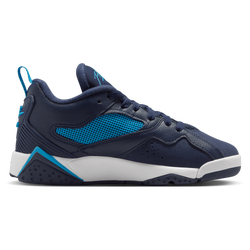 Boys' Grade School - Jordan MVP 92 - Obsidian/Dk Powder Blue/White