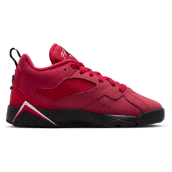 Boys' Grade School - Jordan MVP 92 - White/Gym Red/Black