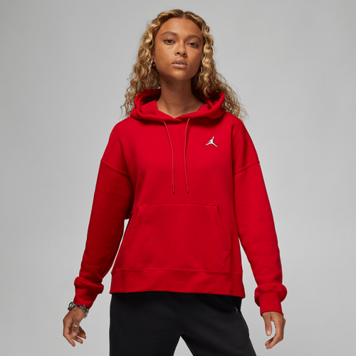 

Nike Womens Nike Flight Fleece Core Hoodie - Womens Gym Red/White Size XS
