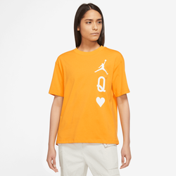 Women's - Jordan Flight T-Shirt - Yellow/White
