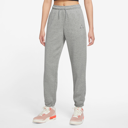 Women's - Jordan Flight Fleece Core Pants - Gray/White
