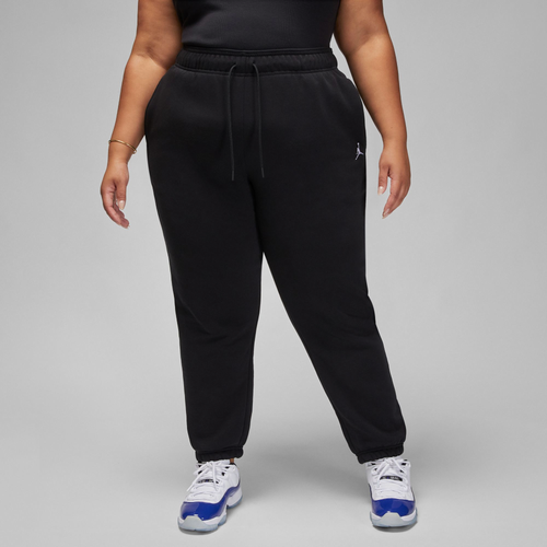 

Jordan Womens Jordan Plus Size Flight Fleece Pants - Womens Black/White