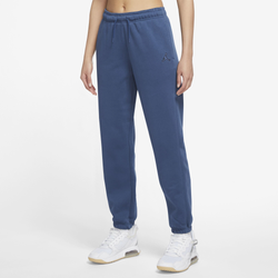 Women's - Jordan Plus Size Flight Fleece Pants - Blue/White