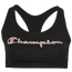 Champion Plus Size Authentic Paint Sports Bra - Women's Black