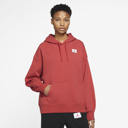 Women's - Jordan Flight Fleece Hoodie - Lobster