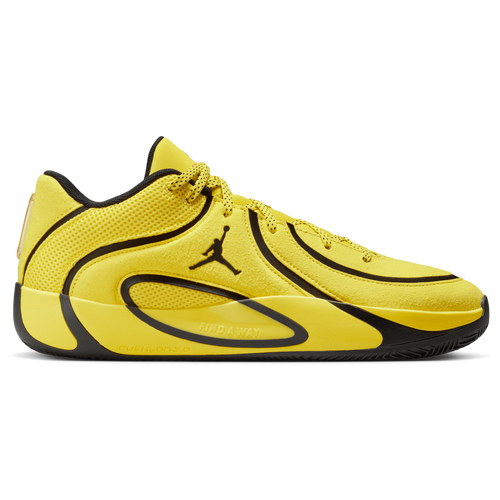 MENS - Jordan Tatum 4 Sunset - Yellow/Red Black