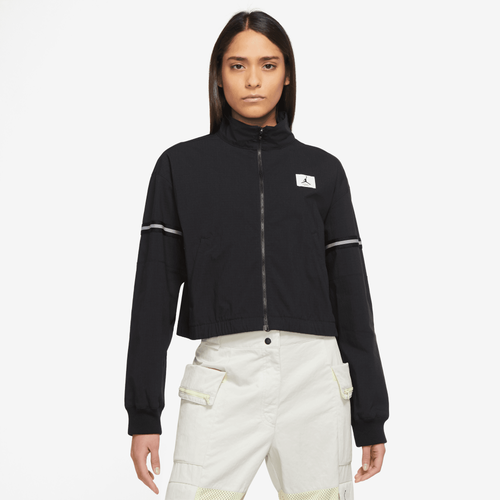 

Jordan Womens Jordan Flight Woven Jacket - Womens Black Size L