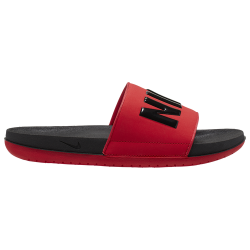 

Nike Mens Nike Offcourt Slides - Mens Shoes Black/Black/University Red Size 13.0