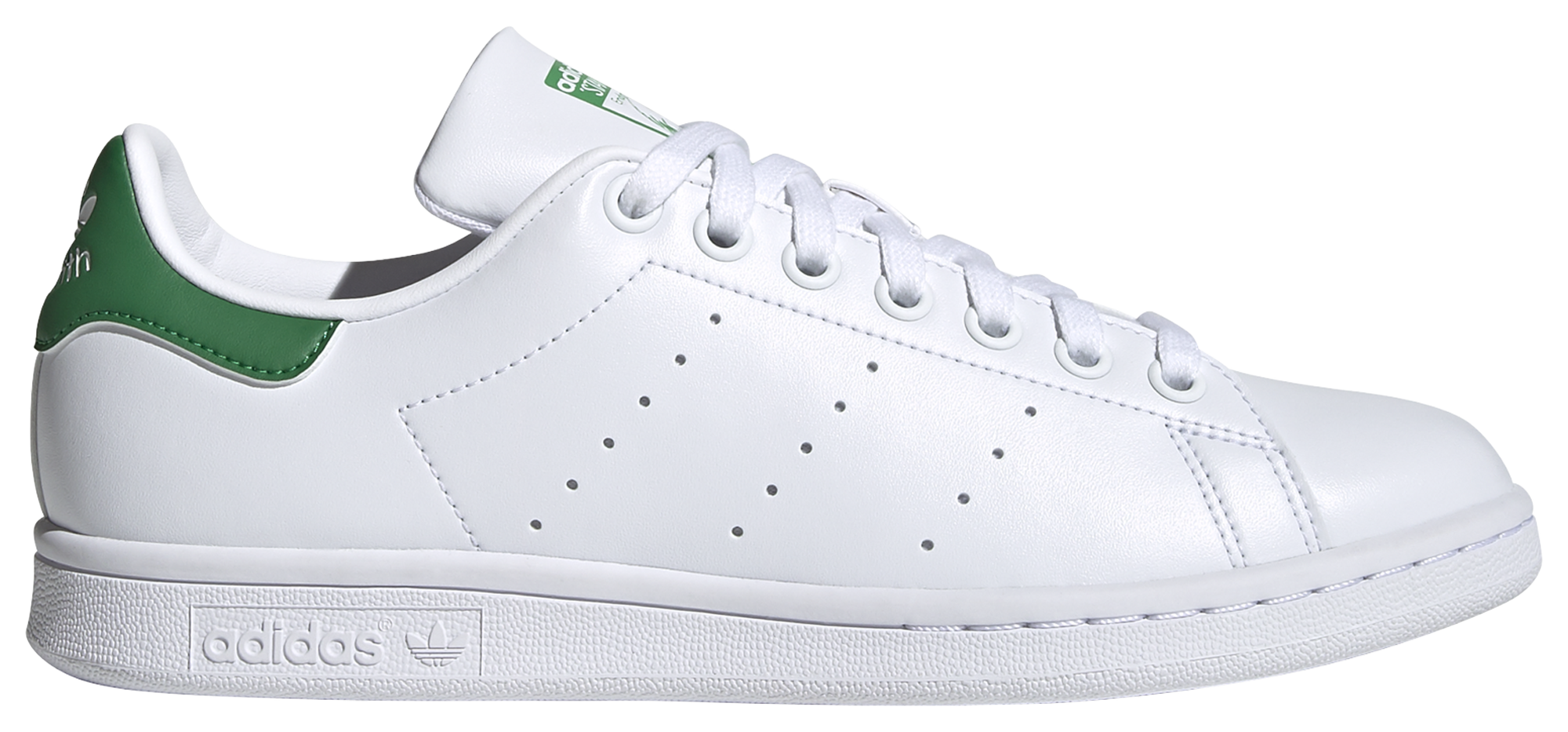 White adidas Stan Smith Shoes, Q47225