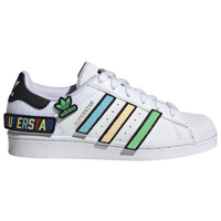 Adidas superstar white outlet black gold footlocker