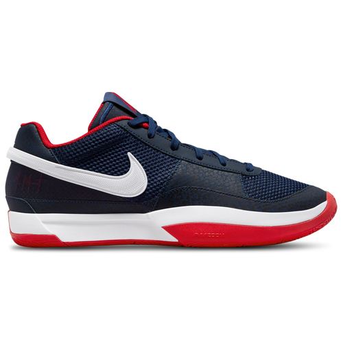 

Nike Mens Nike JA 1 - Mens Basketball Shoes Navy/White/Red Size 08.5