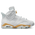Jordan Retro 6 - Women's Pure Platinum/Metallic Gold/Glacier Blue