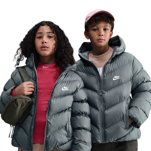 BOYS - Nike ADP Puffer - Smoke Grey/White