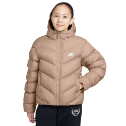 Boys' Grade School - Nike ADP Puffer - Hemp/White